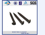 Plain Oil Railroad Track Spikes Railway Fasteners Without Crack