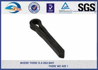 Low Carbon Steel Railroad Track Spikes / Railway Dog Spikes With DHG Treatment