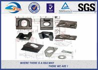 Iron Steel KPO Crane Rail Clip TUV , Guide Rail Binder Plate