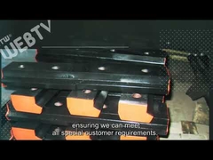 6 Holes 132RE 136RE Railway Fish Plate Rail Joint Bars With Plain Colors